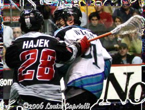 Thomas Hajek Philadelphia Wings Captain